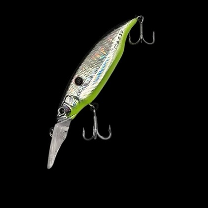 Nasty Lure chartreuse hard bait
